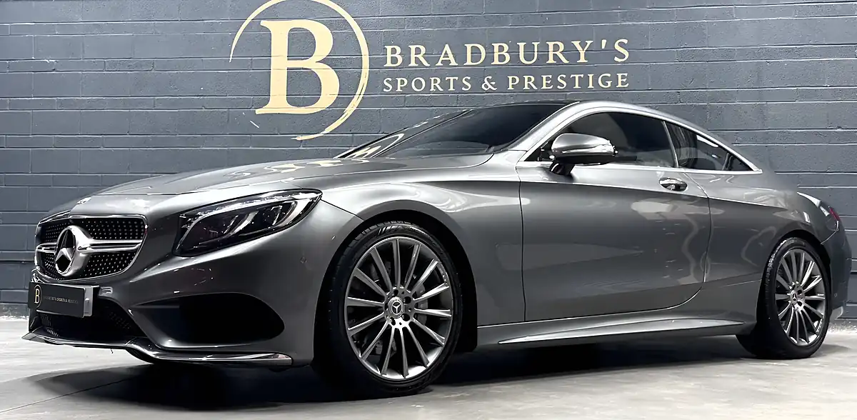 Used 2018 Mercedes-Benz S Class AMG Line Grey - Interior and Exterior details 11