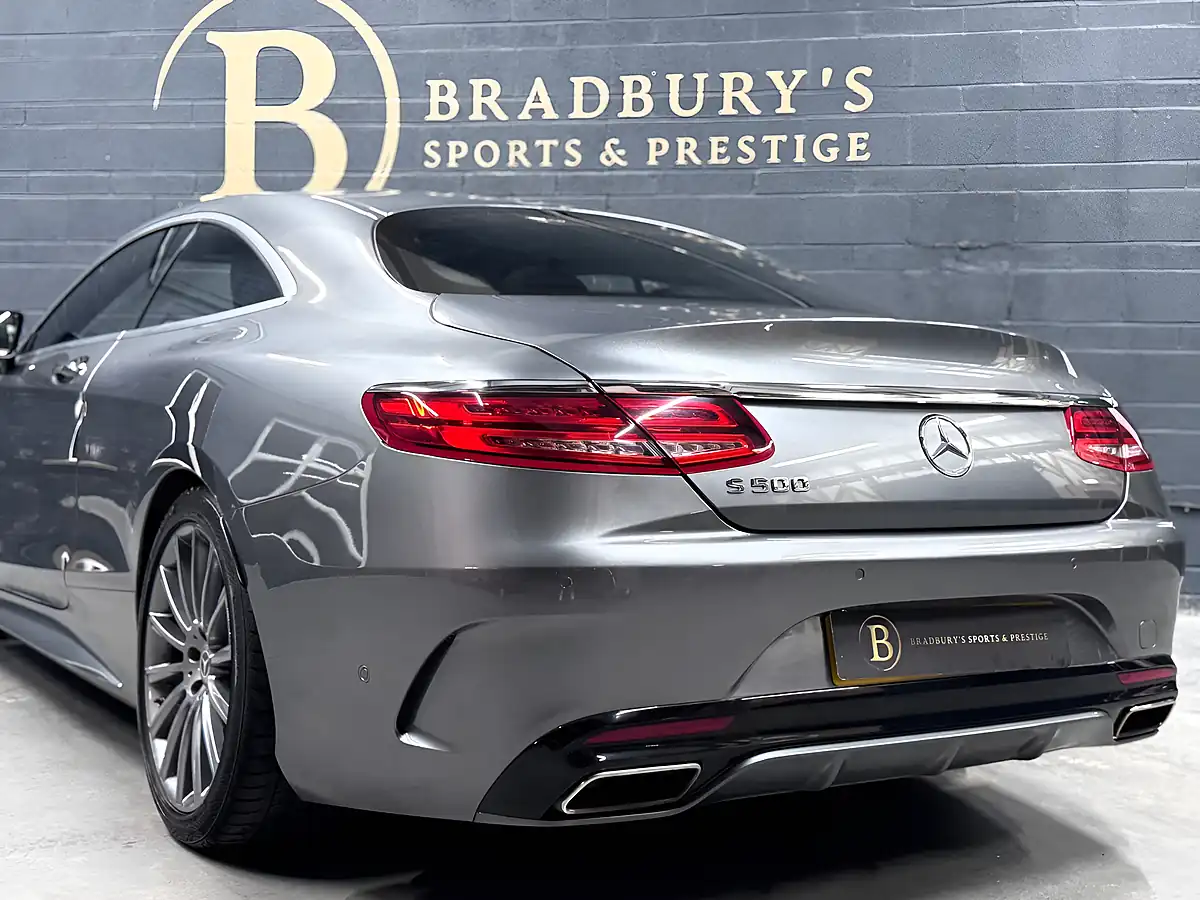 Used 2018 Mercedes-Benz S Class AMG Line Grey - Interior and Exterior details 13