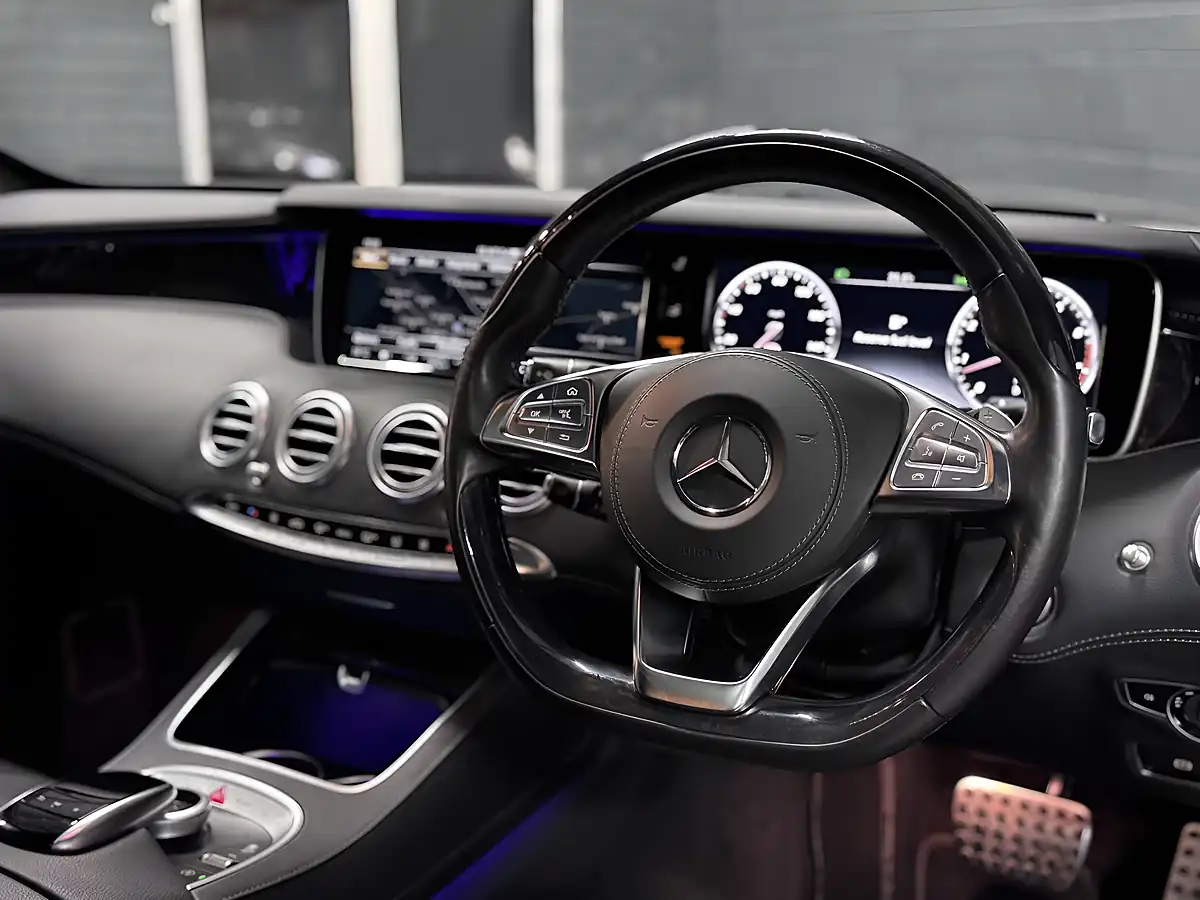 Used 2018 Mercedes-Benz S Class AMG Line Grey - Interior and Exterior details 14