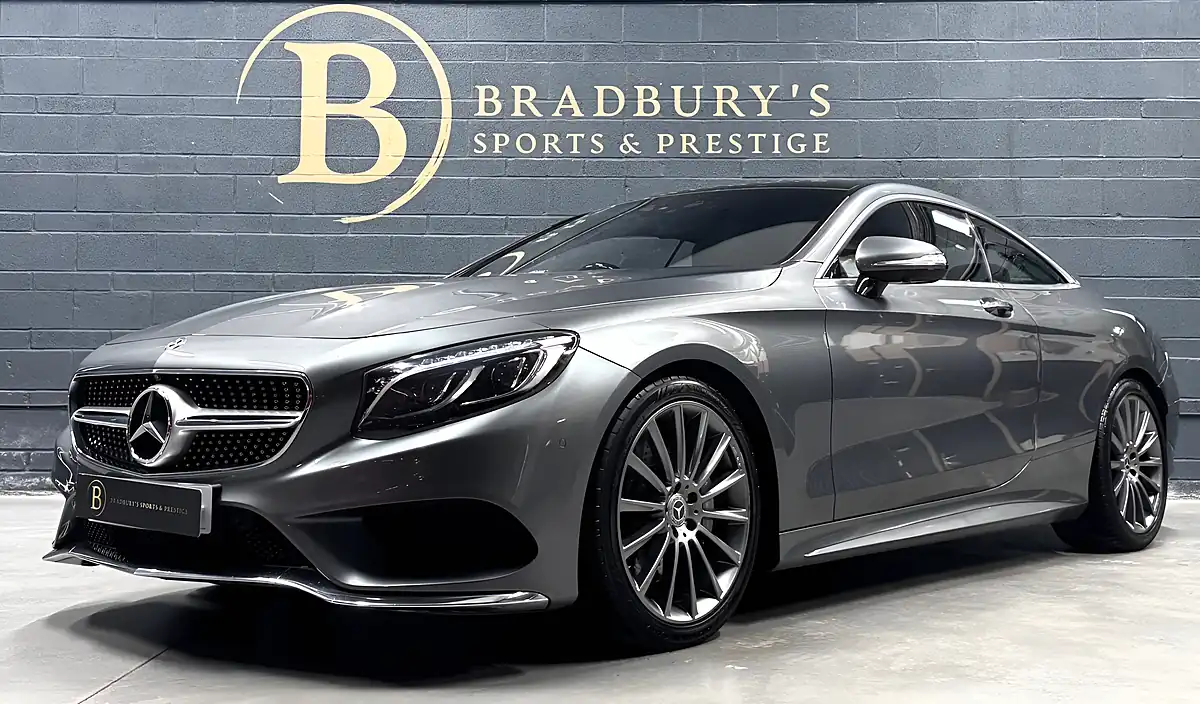 Used 2018 Mercedes-Benz S Class AMG Line Grey - Interior and Exterior details 2
