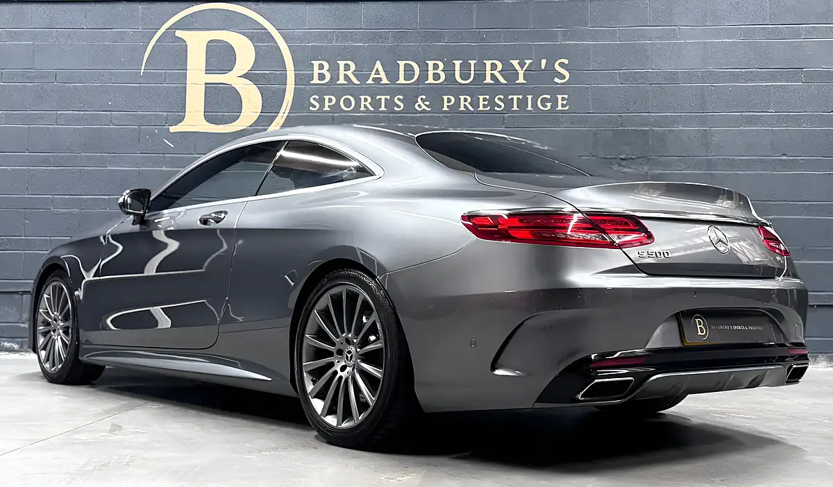 Used 2018 Mercedes-Benz S Class AMG Line Grey - Interior and Exterior details 4