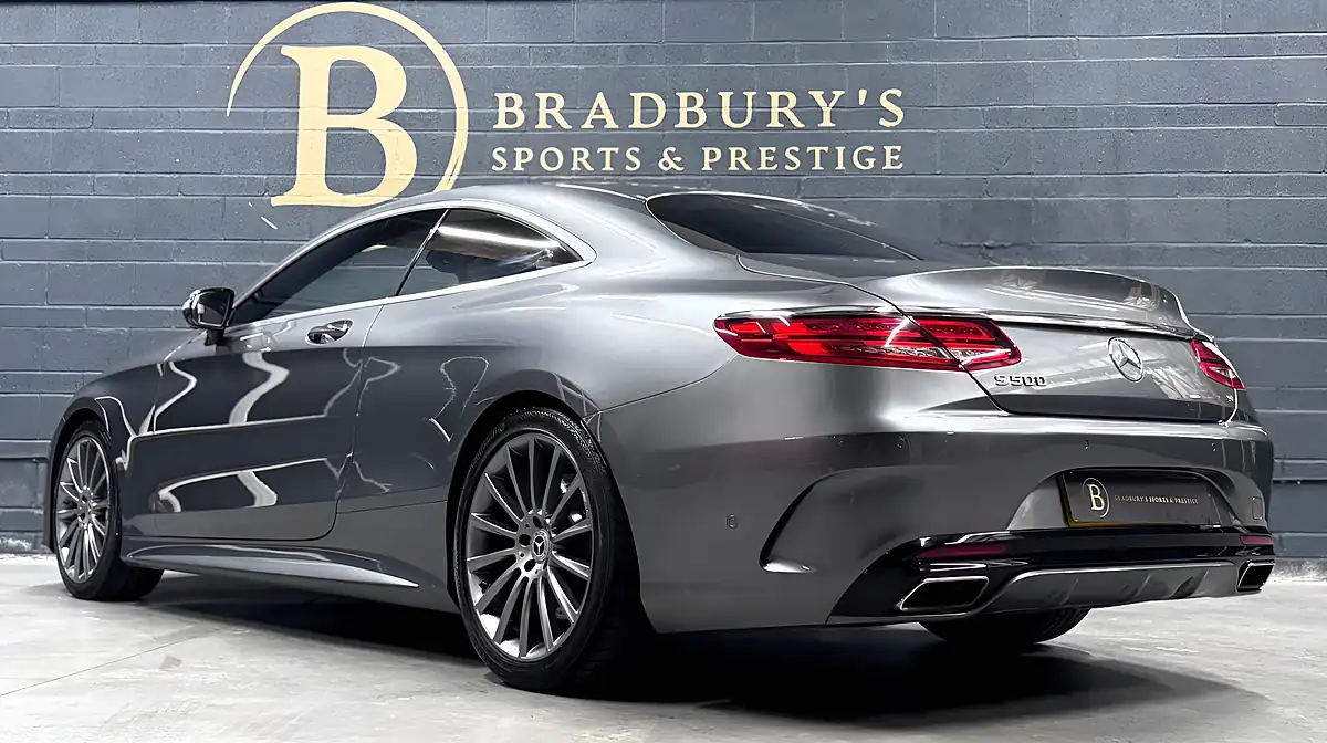 Used 2018 Mercedes-Benz S Class AMG Line Grey - Interior and Exterior details 5