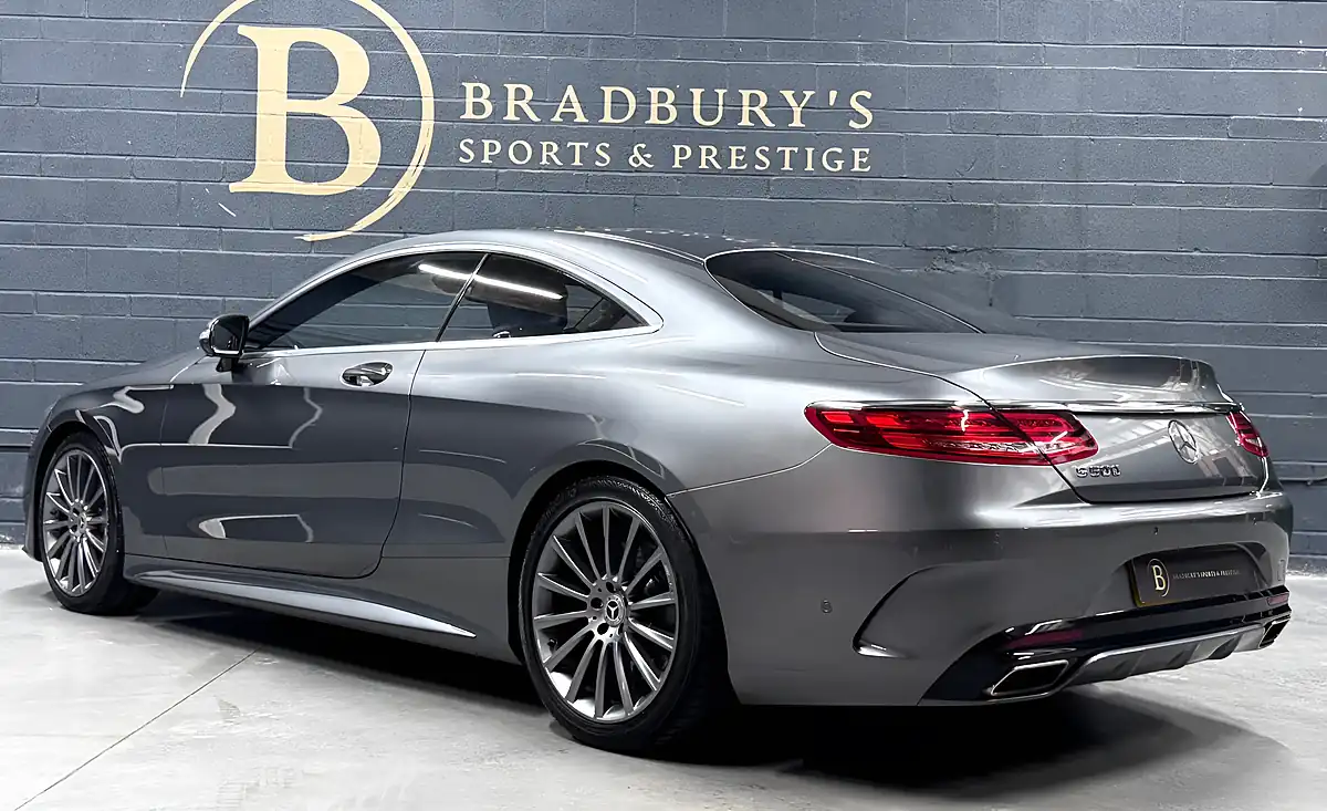 Used 2018 Mercedes-Benz S Class AMG Line Grey - Interior and Exterior details 7