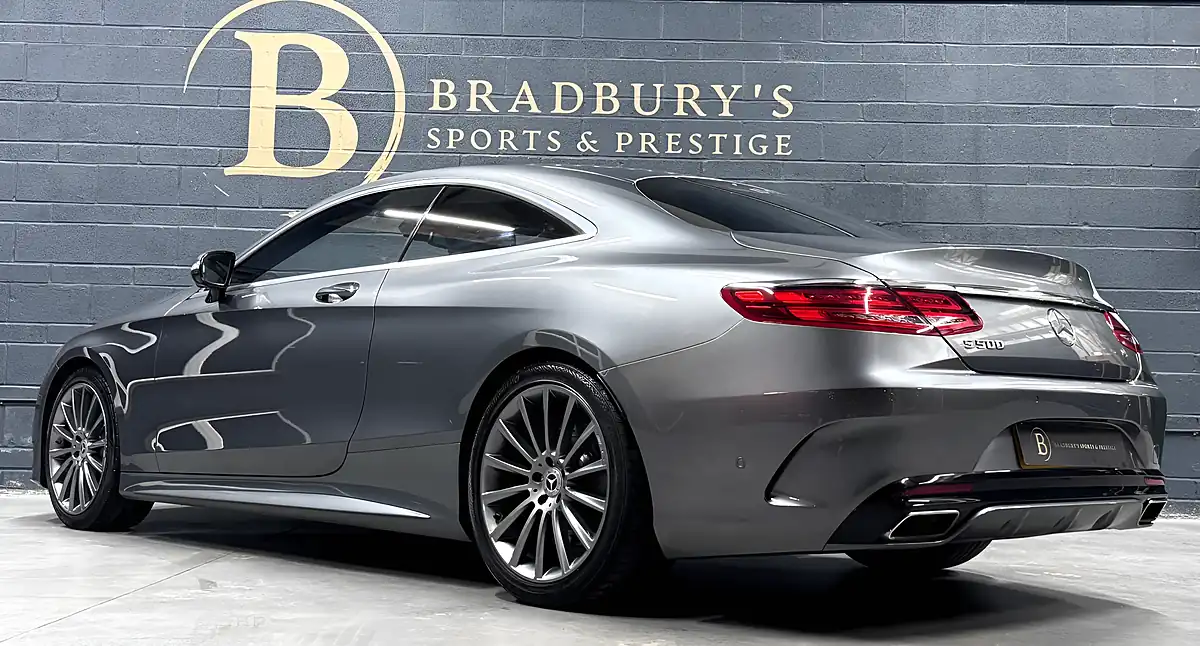 Used 2018 Mercedes-Benz S Class AMG Line Grey - Interior and Exterior details 8