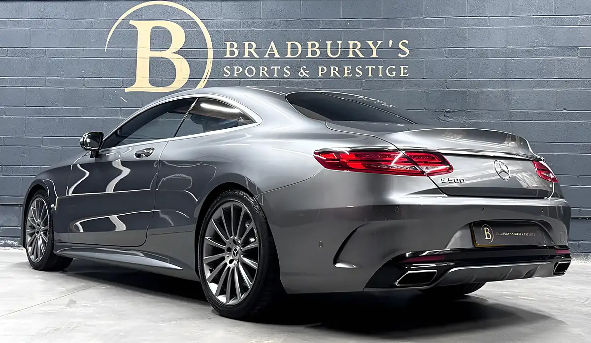 Used 2018 Mercedes-Benz S Class AMG Line Grey - Interior and Exterior details 9