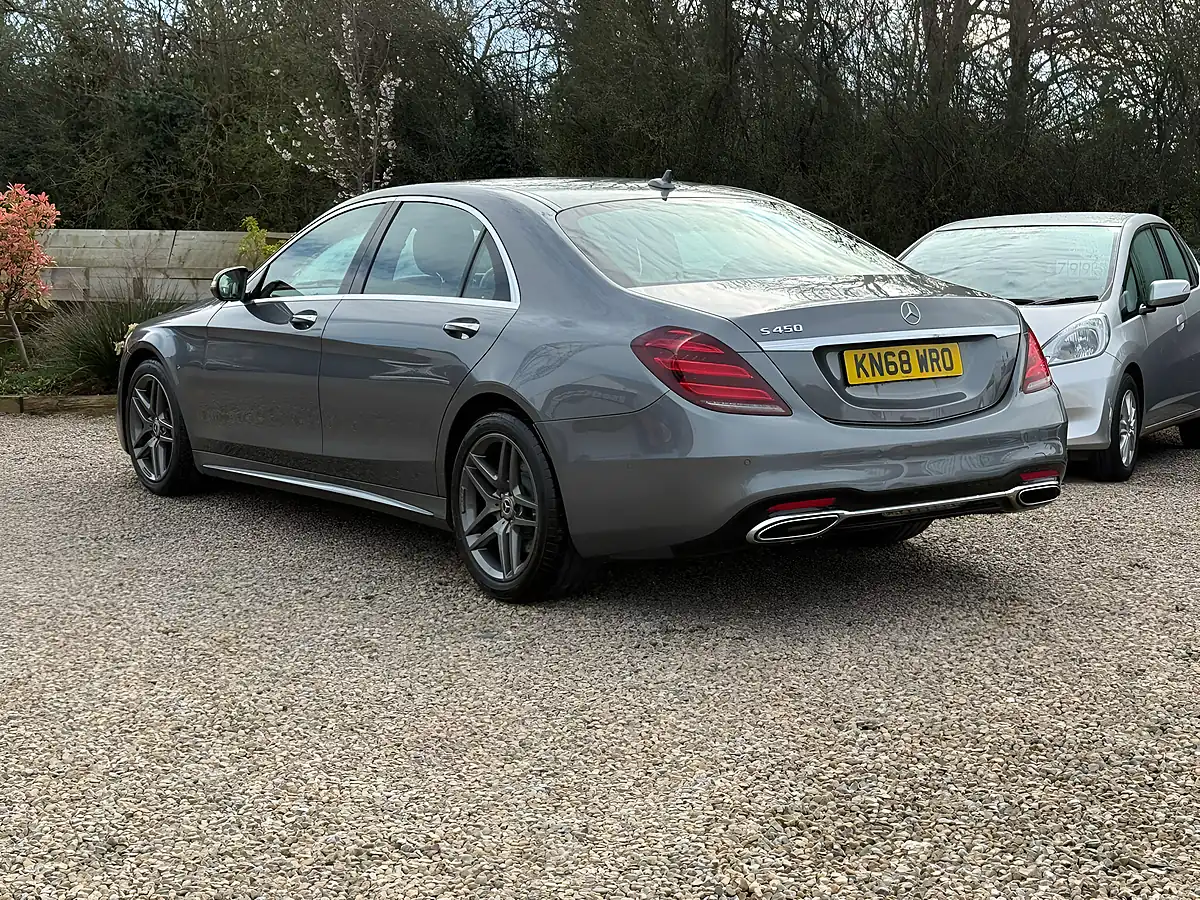 Used 2018 Mercedes-Benz S Class AMG Line Grey - Interior and Exterior details 10