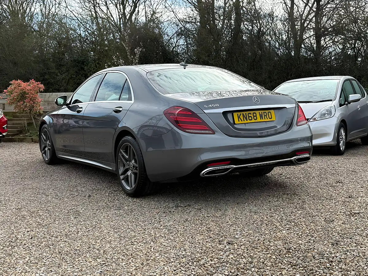 Used 2018 Mercedes-Benz S Class AMG Line Grey - Interior and Exterior details 13