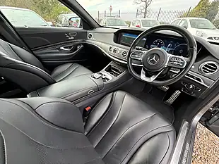 Used 2018 Mercedes-Benz S Class AMG Line Grey - Interior and Exterior details 2