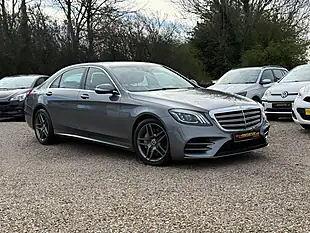 Used 2018 Mercedes-Benz S Class AMG Line Grey - Interior and Exterior details 3