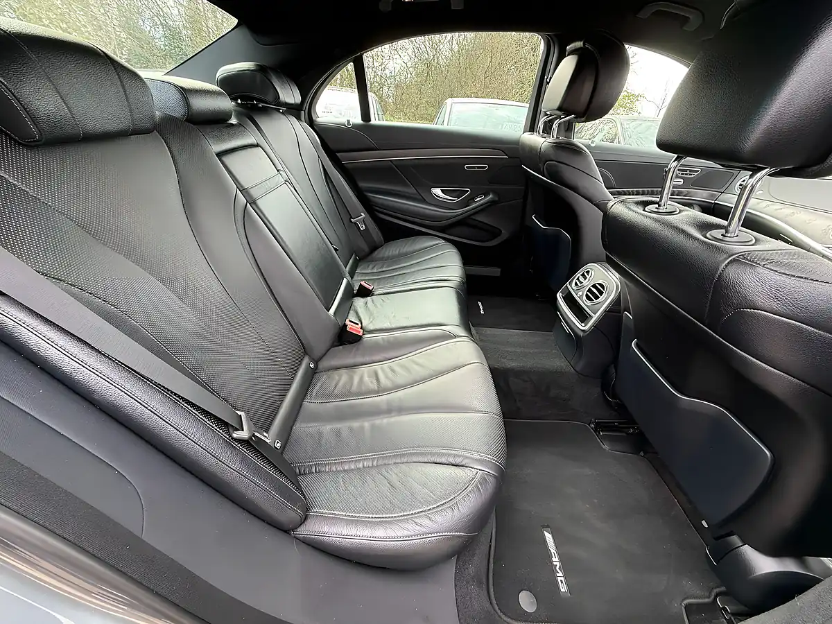 Used 2018 Mercedes-Benz S Class AMG Line Grey - Interior and Exterior details 4