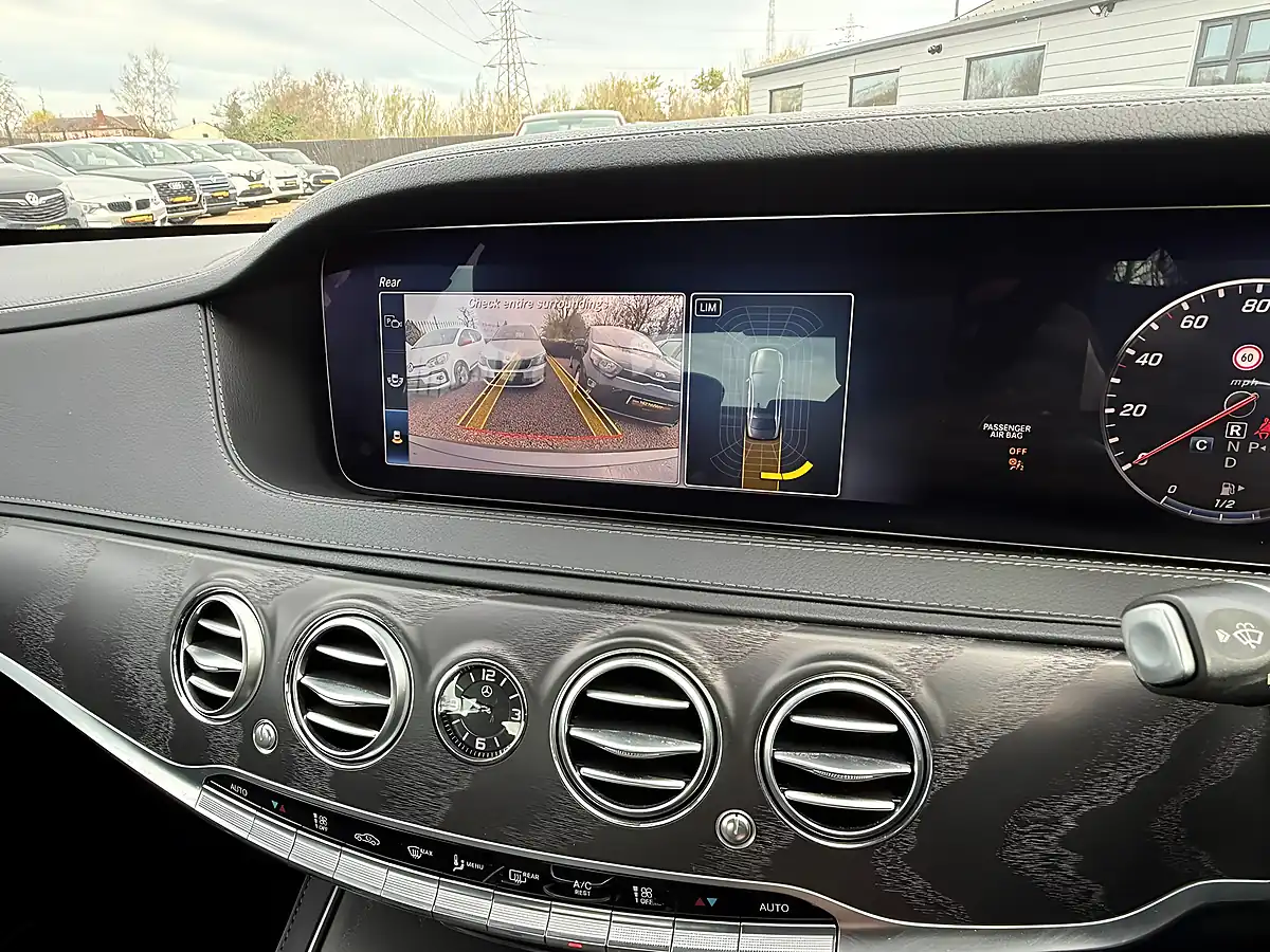 Used 2018 Mercedes-Benz S Class AMG Line Grey - Interior and Exterior details 7