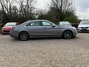 Used 2018 Mercedes-Benz S Class AMG Line Grey - Interior and Exterior details 8