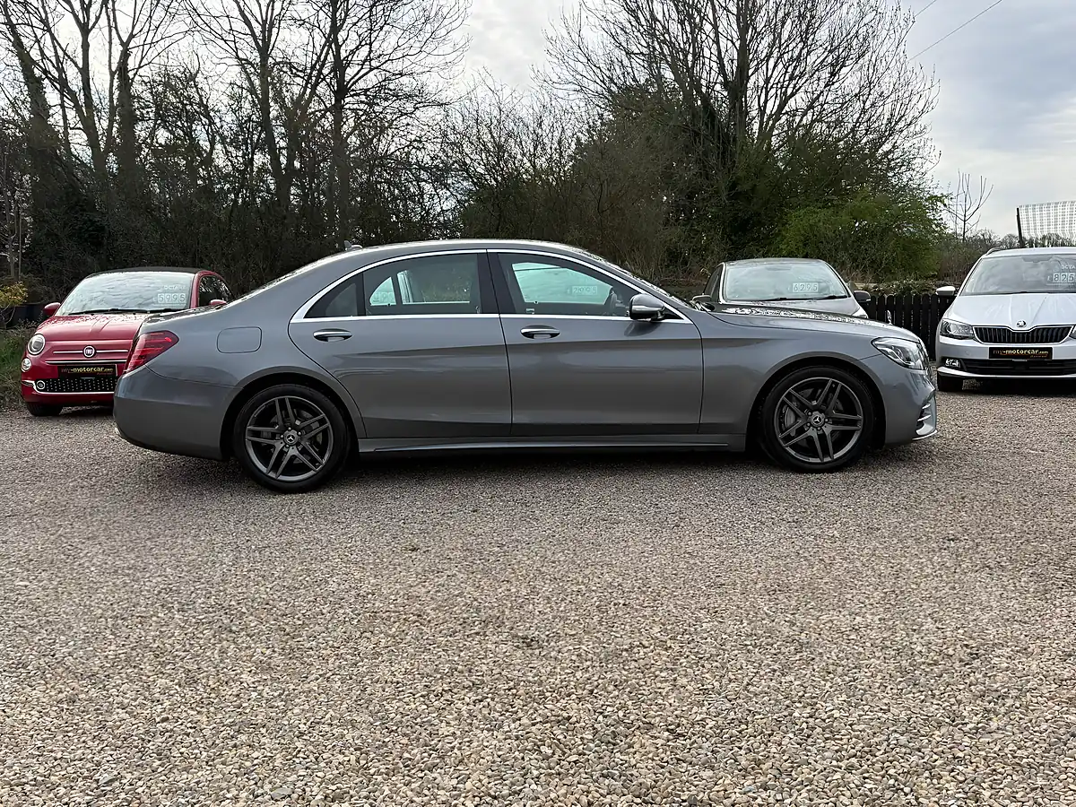 Used 2018 Mercedes-Benz S Class AMG Line Grey - Interior and Exterior details 8