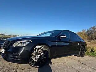 Used 2018 Mercedes-Benz S-Class AMG Line Premium Black Edition Black - Interior and Exterior details 10