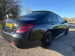 Used 2018 Mercedes-Benz S-Class AMG Line Premium Black Edition Black - Interior and Exterior details 14
