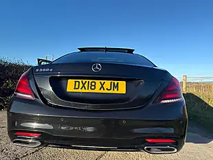 Used 2018 Mercedes-Benz S-Class AMG Line Premium Black Edition Black - Interior and Exterior details 16