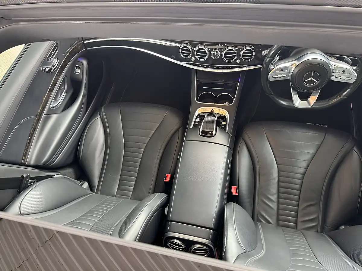 Used 2018 Mercedes-Benz S-Class AMG Line Premium Black Edition Black - Interior and Exterior details 17