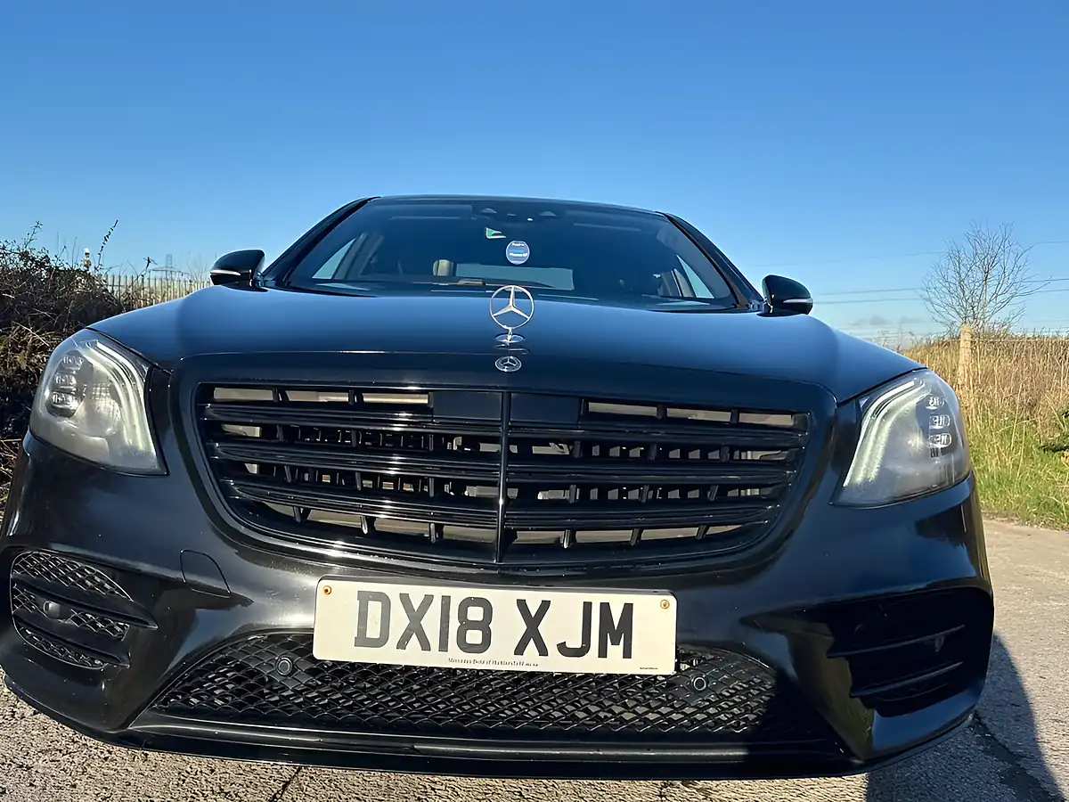 Used 2018 Mercedes-Benz S-Class AMG Line Premium Black Edition Black - Interior and Exterior details 2