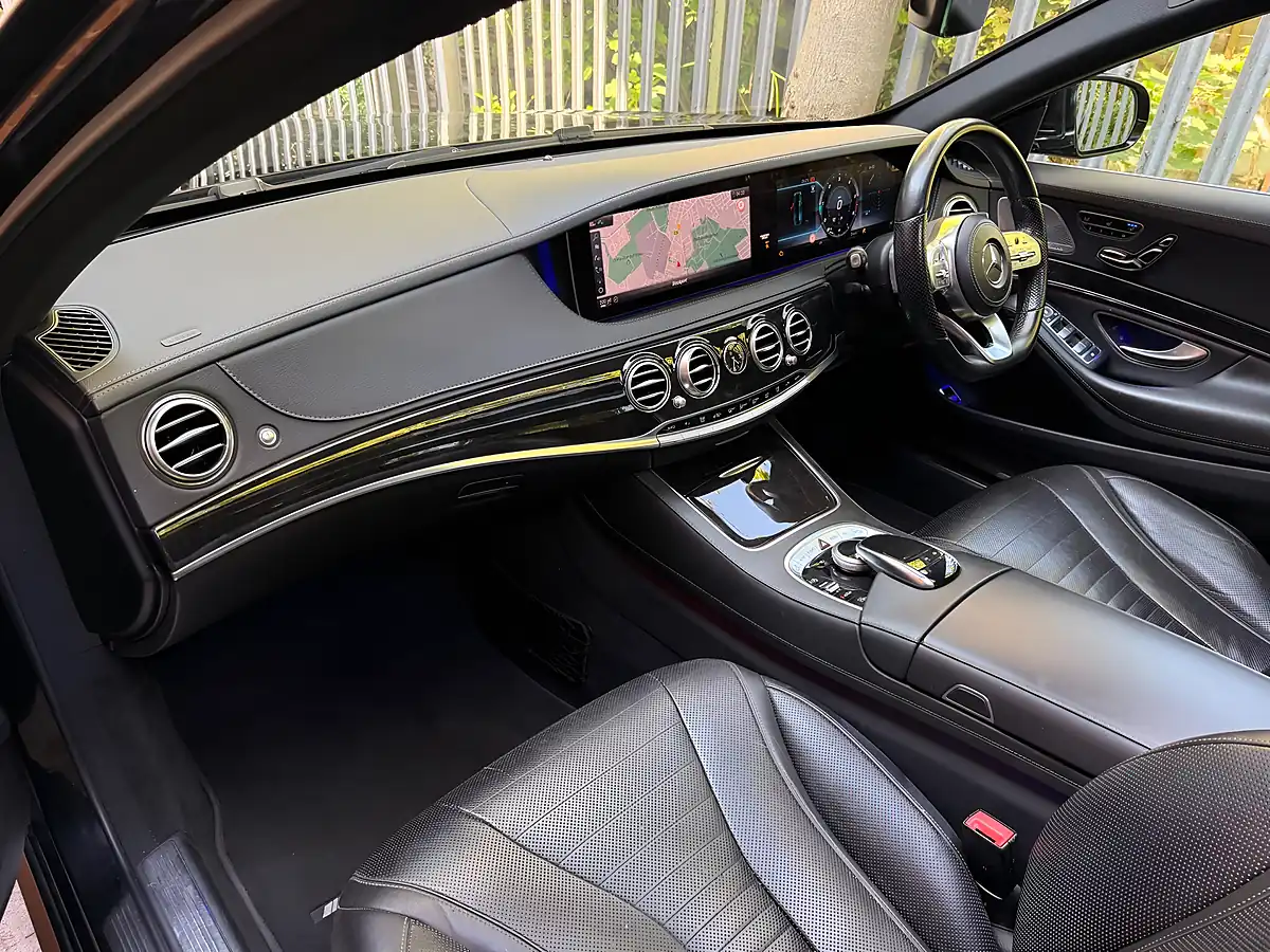 Used 2018 Mercedes-Benz S Class AMG Line (premium Plus) Obsidian Black - Interior and Exterior details 11
