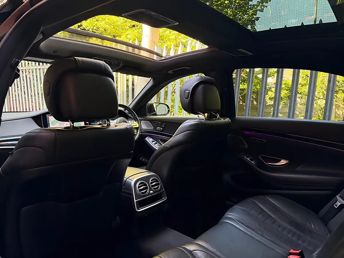 Used 2018 Mercedes-Benz S Class AMG Line (premium Plus) Obsidian Black - Interior and Exterior details 12