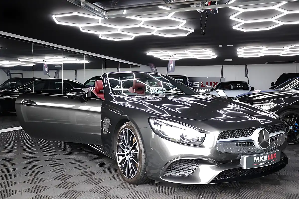 Used 2018 Mercedes-Benz Sl AMG Line (premium) Grey - Interior and Exterior details 9