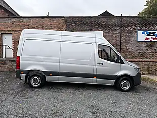 Used 2018 Mercedes-Benz Sprinter 314 Silver - Interior and Exterior details 2