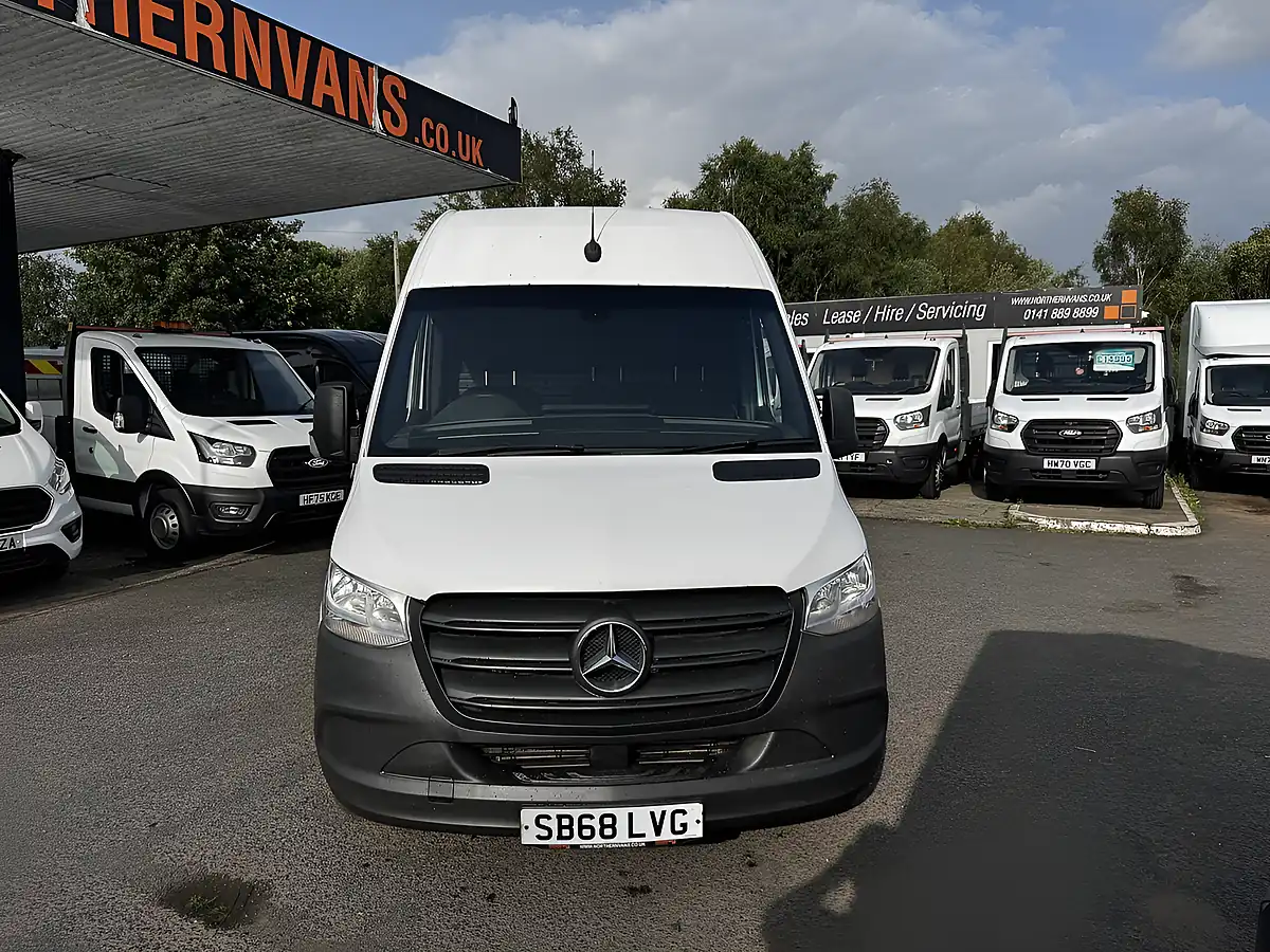 Used 2018 Mercedes-Benz Sprinter 314 White - Interior and Exterior details 6