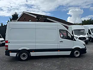 Used 2018 Mercedes-Benz Sprinter L2 H2 Mwb White - Interior and Exterior details 3