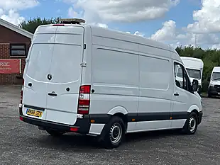 Used 2018 Mercedes-Benz Sprinter L2 H2 Mwb White - Interior and Exterior details 5