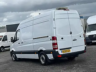 Used 2018 Mercedes-Benz Sprinter L2 H2 Mwb White - Interior and Exterior details 6