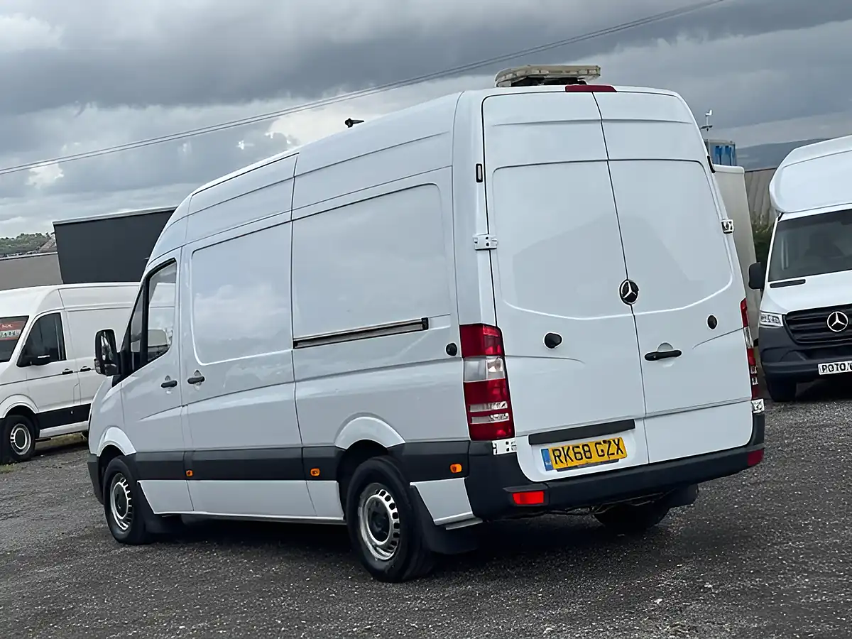 Used 2018 Mercedes-Benz Sprinter L2 H2 Mwb White - Interior and Exterior details 6