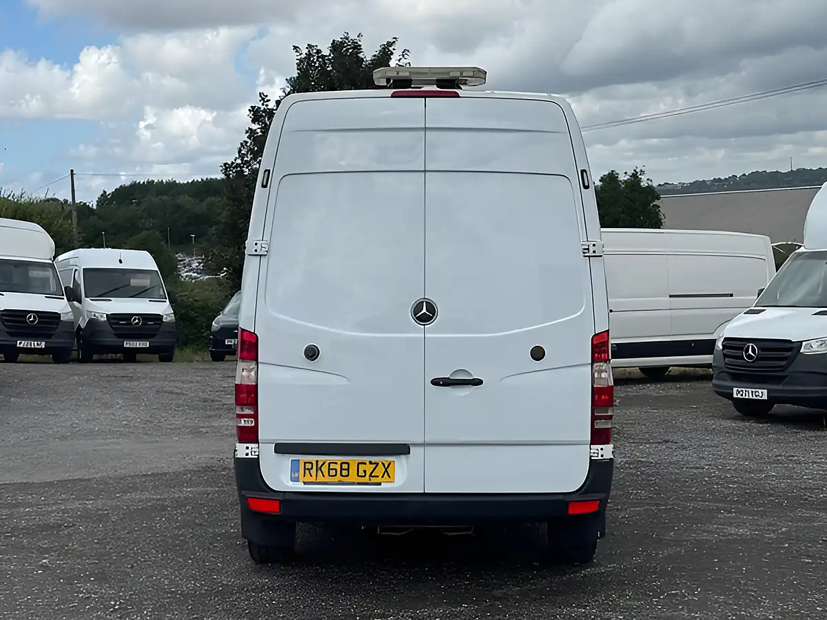 Used 2018 Mercedes-Benz Sprinter L2 H2 Mwb White - Interior and Exterior details 7