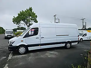 Used 2018 Mercedes-Benz Sprinter Lwb White - Interior and Exterior details 5