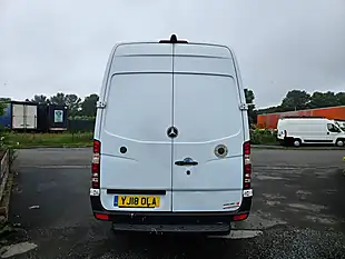 Used 2018 Mercedes-Benz Sprinter Lwb White - Interior and Exterior details 7