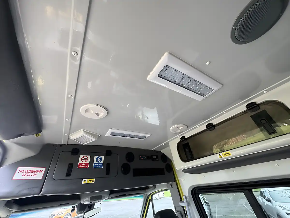 Used 2018 Mercedes-Benz Sprinter Lwb Yellow - Interior and Exterior details 11