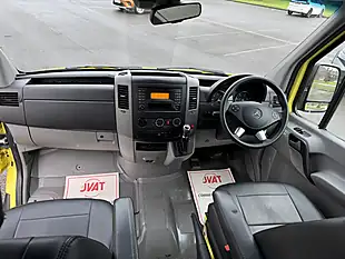 Used 2018 Mercedes-Benz Sprinter Lwb Yellow - Interior and Exterior details 12