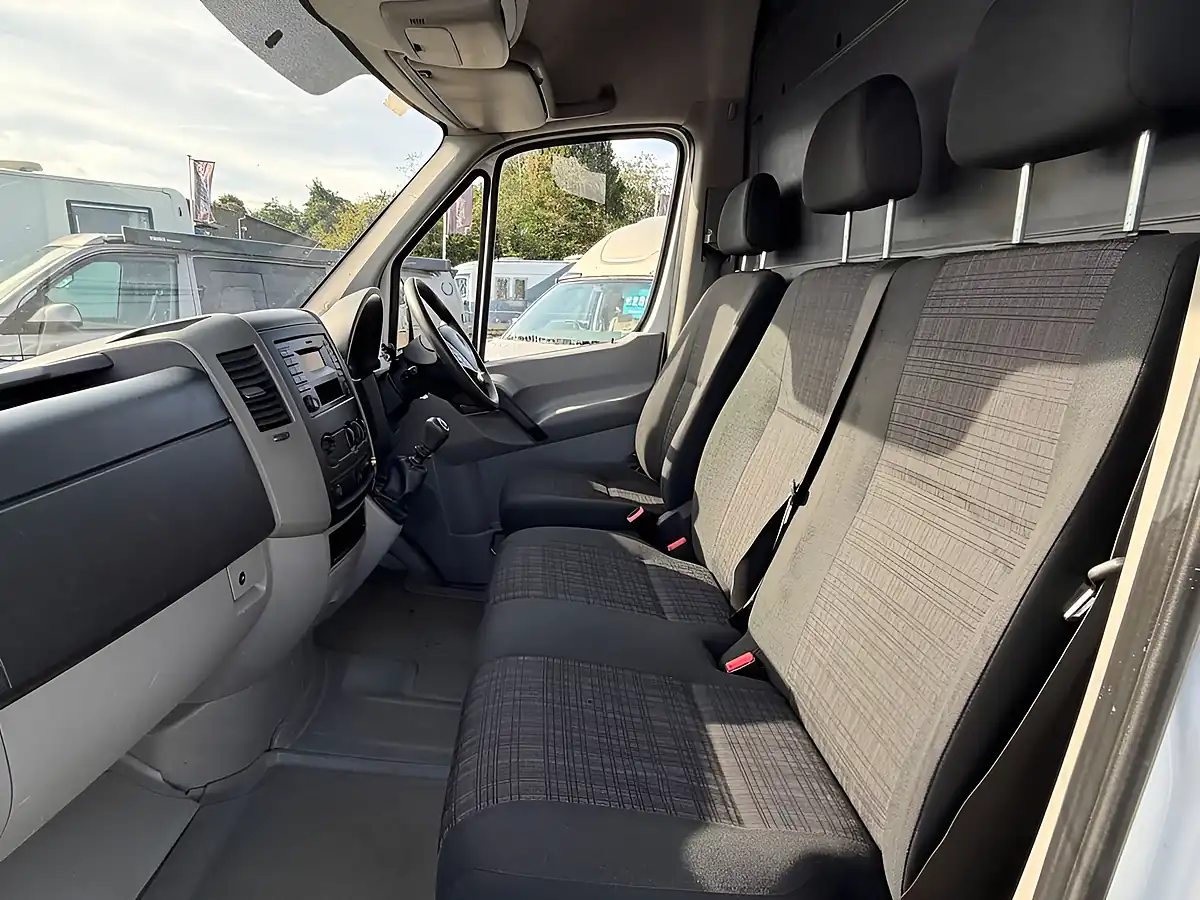 Used 2018 Mercedes-Benz Sprinter Panel Van L1 White - Interior and Exterior details 10