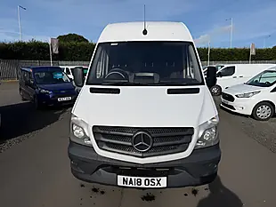 Used 2018 Mercedes-Benz Sprinter Panel Van L1 White - Interior and Exterior details 2