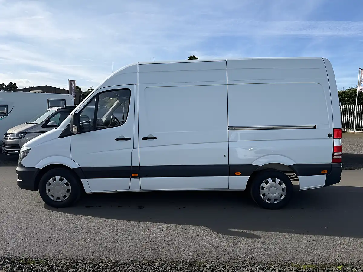 Used 2018 Mercedes-Benz Sprinter Panel Van L1 White - Interior and Exterior details 4