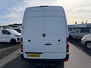 Used 2018 Mercedes-Benz Sprinter Panel Van L1 White - Interior and Exterior details 6