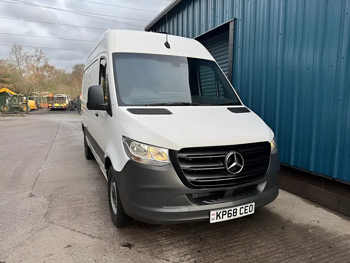Used 2018 Mercedes-Benz Sprinter Panel Van L2 H2 White - Interior and Exterior details 2