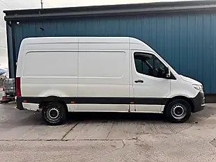 Used 2018 Mercedes-Benz Sprinter Panel Van L2 H2 White - Interior and Exterior details 4