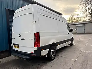 Used 2018 Mercedes-Benz Sprinter Panel Van L2 H2 White - Interior and Exterior details 6