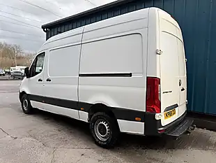 Used 2018 Mercedes-Benz Sprinter Panel Van L2 H2 White - Interior and Exterior details 7