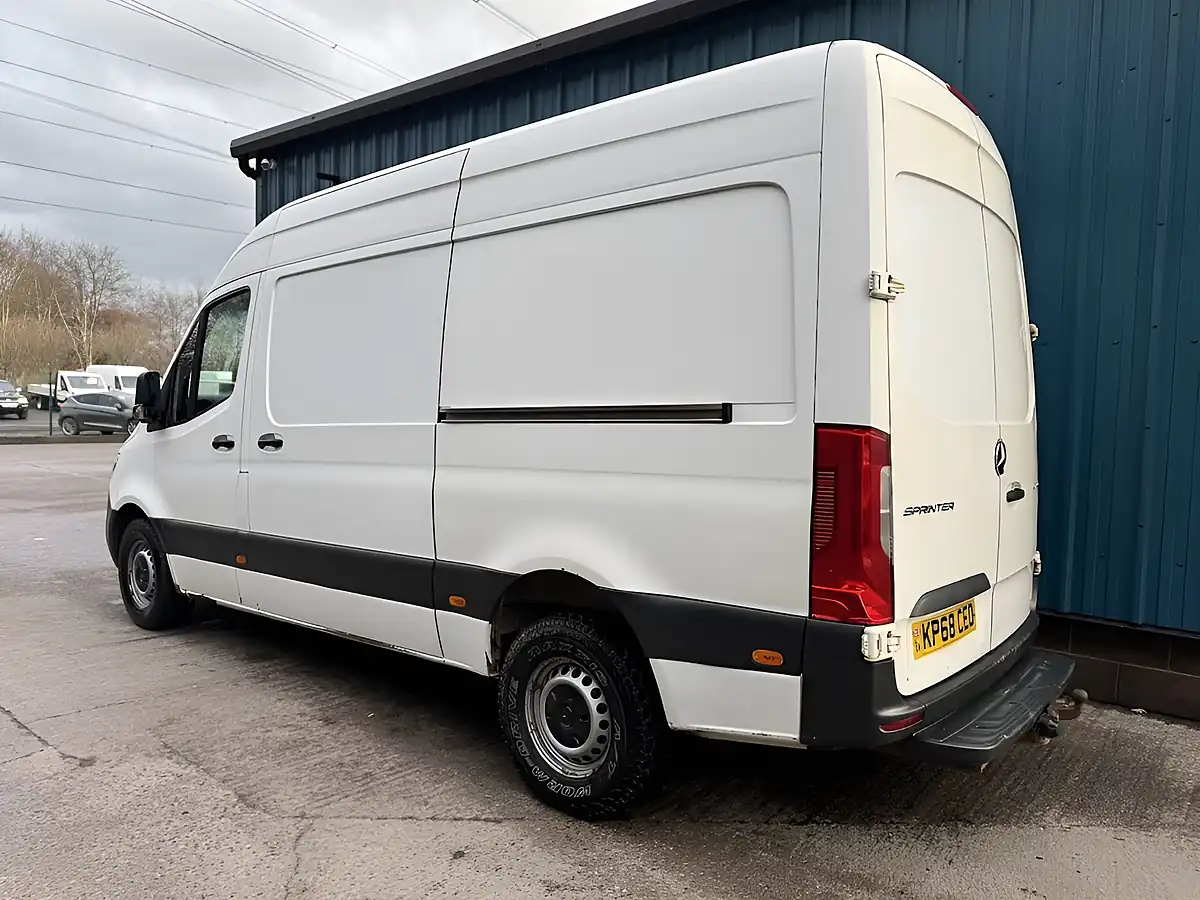 Used 2018 Mercedes-Benz Sprinter Panel Van L2 H2 White - Interior and Exterior details 7