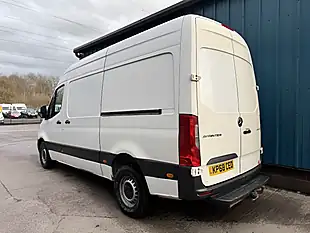 Used 2018 Mercedes-Benz Sprinter Panel Van L2 H2 White - Interior and Exterior details 8