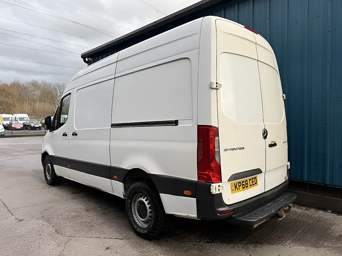 Used 2018 Mercedes-Benz Sprinter Panel Van L2 H2 White - Interior and Exterior details 8
