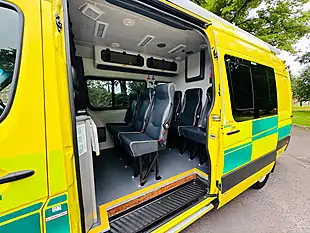Used 2018 Mercedes-Benz Sprinter Panel Van Yellow - Interior and Exterior details 10