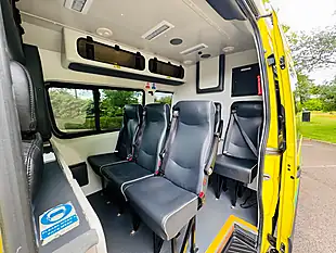 Used 2018 Mercedes-Benz Sprinter Panel Van Yellow - Interior and Exterior details 11