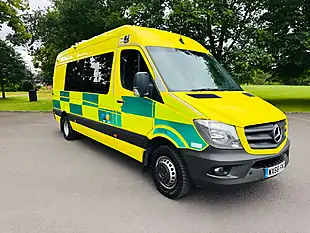 Used 2018 Mercedes-Benz Sprinter Panel Van Yellow - Interior and Exterior details 2